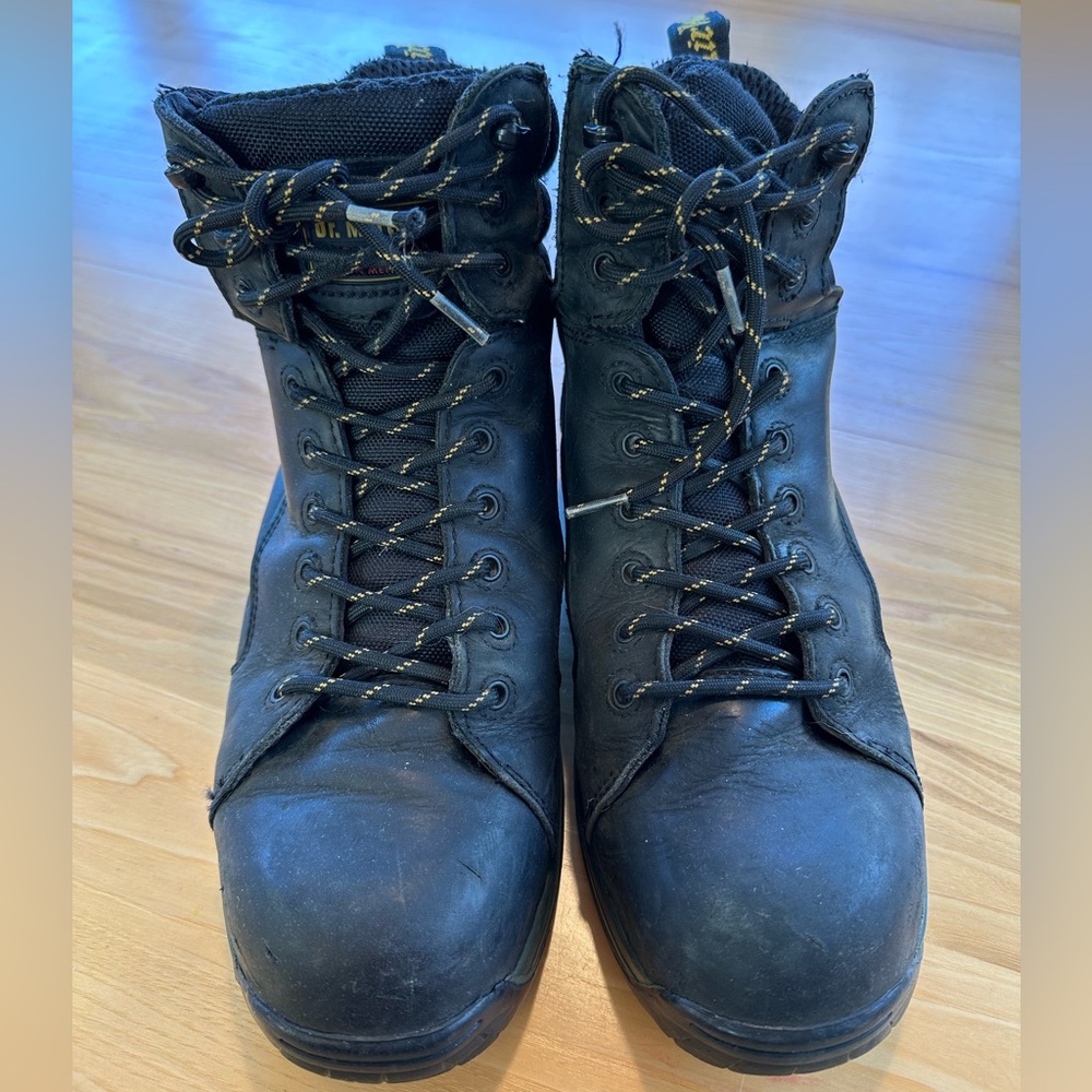 Dr. Martens Air Wair Safety Toe Industrial Men’s Boots Size 10 US